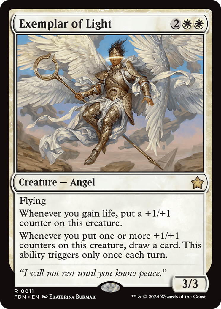 Exemplar of Light (FDN-011) -  Foil