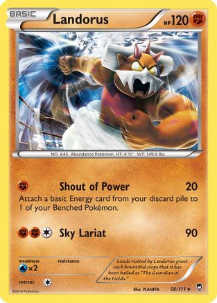 Landorus 58/111 - Holofoil