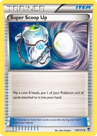 Super Scoop Up 100/111 - Reverse Holofoil