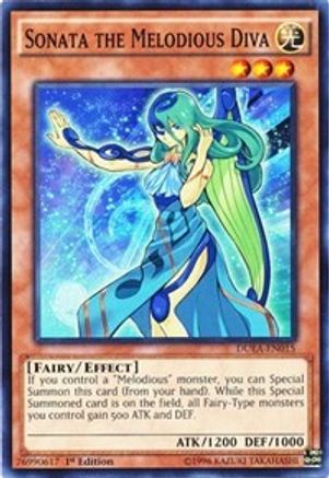 Sonata the Melodious Diva (DUEA-EN015) - Duelist Alliance 1st Edition