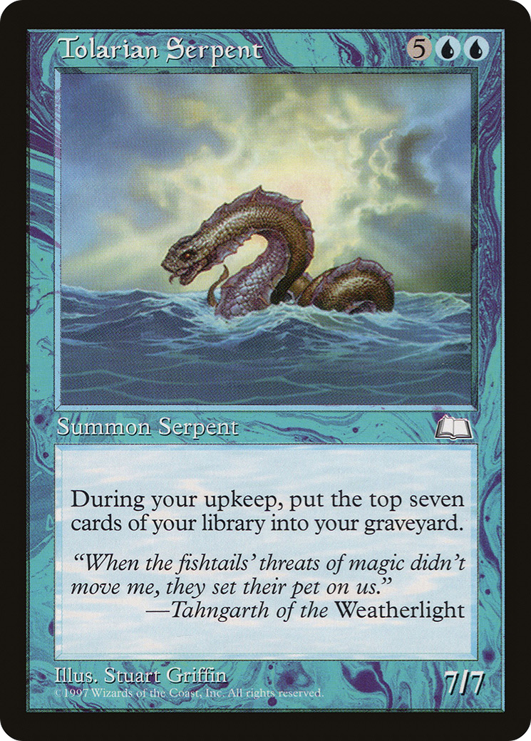 Tolarian Serpent (WTH-057) -