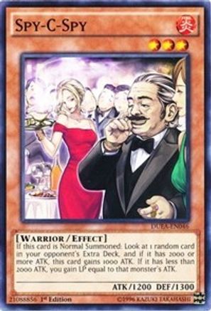 Spy-C-Spy (DUEA-EN046) - Duelist Alliance 1st Edition