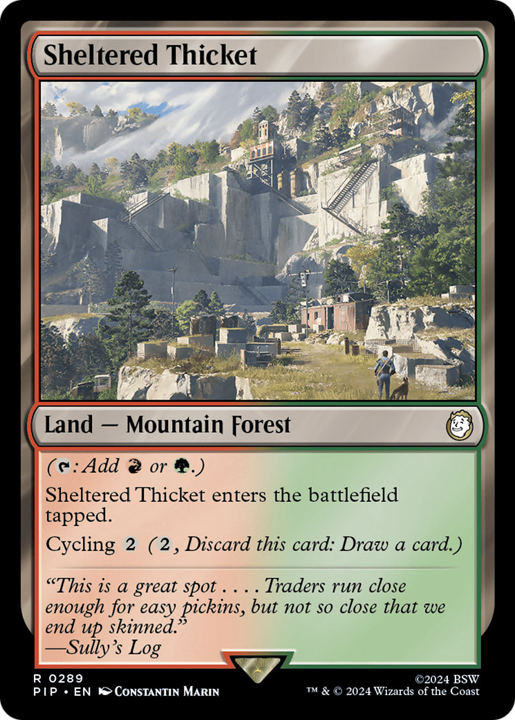 Sheltered Thicket (PIP-289) -  Foil