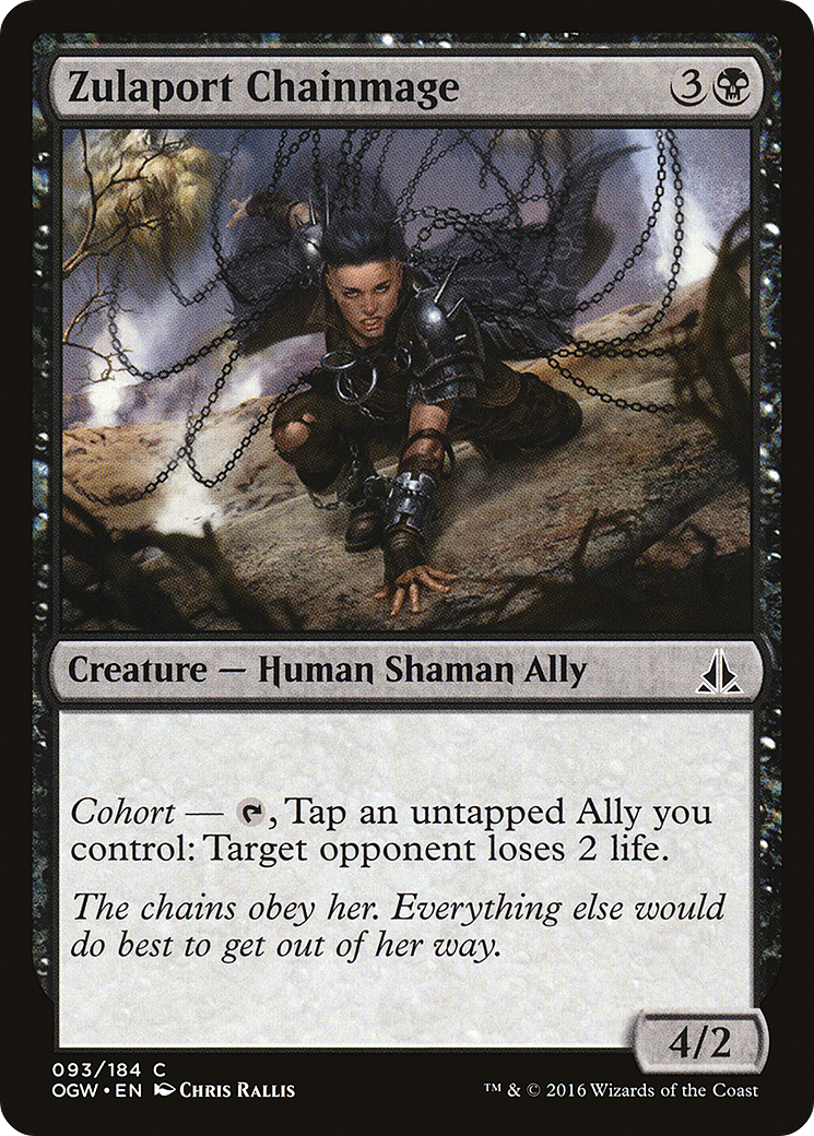 Zulaport Chainmage (OGW-093) -  Foil