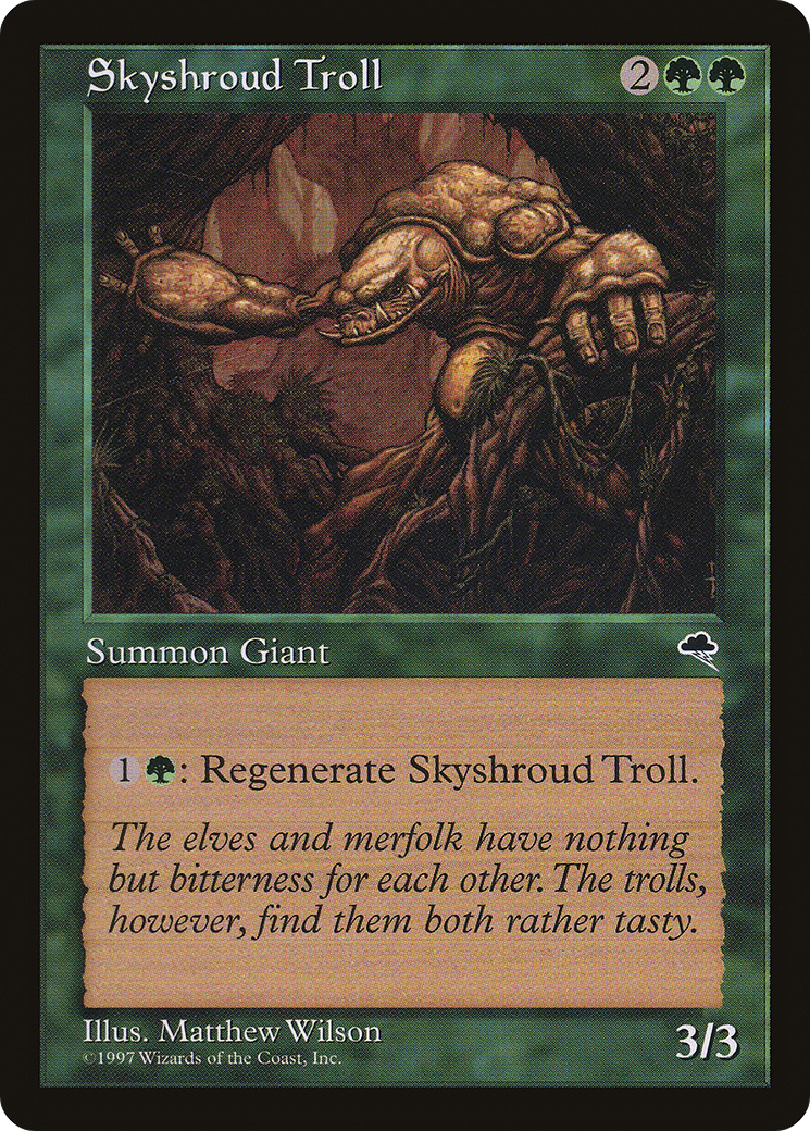 Skyshroud Troll (TMP-257) -