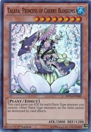 Talaya, Princess of Cherry Blossoms (MP14-EN089) - 2014 Mega-Tins Mega Pack 1st Edition