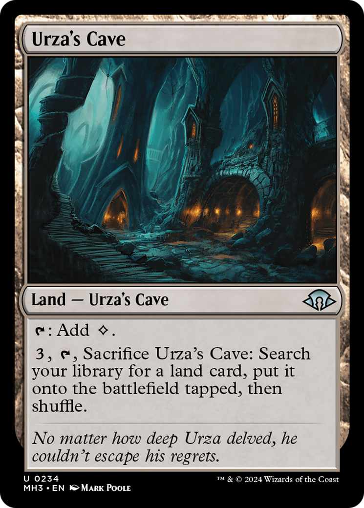 Urza's Cave (MH3-234) -  Foil