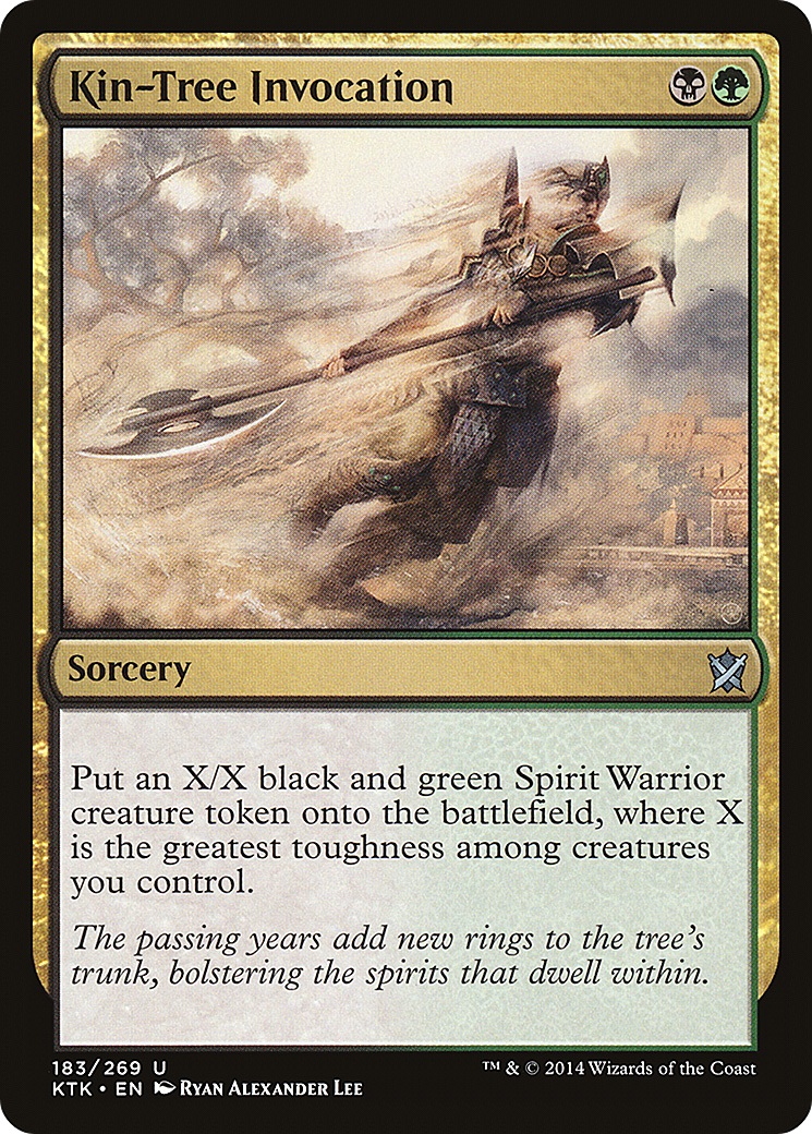 Kin-Tree Invocation (KTK-183) -  Foil