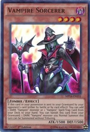 Vampire Sorcerer (MP14-EN151) - 2014 Mega-Tins Mega Pack 1st Edition