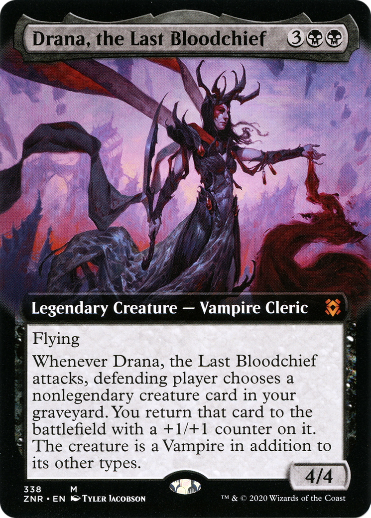 Drana, the Last Bloodchief (ZNR-338) - : (Extended Art)