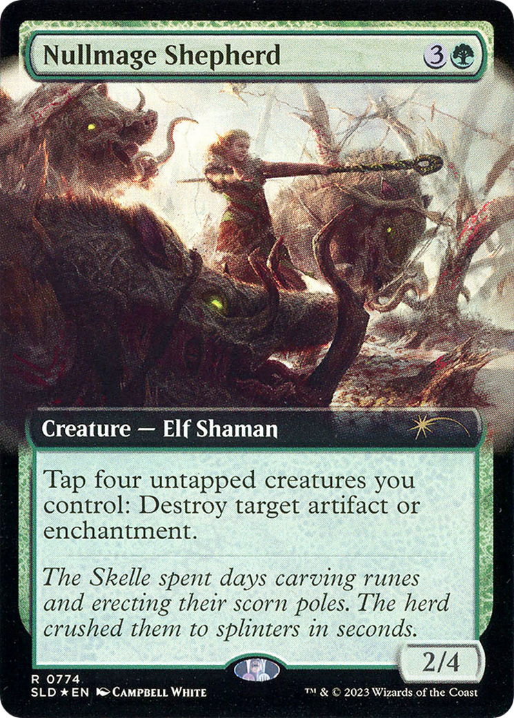 Nullmage Shepherd (SLD-774) - : (Extended Art) Foil