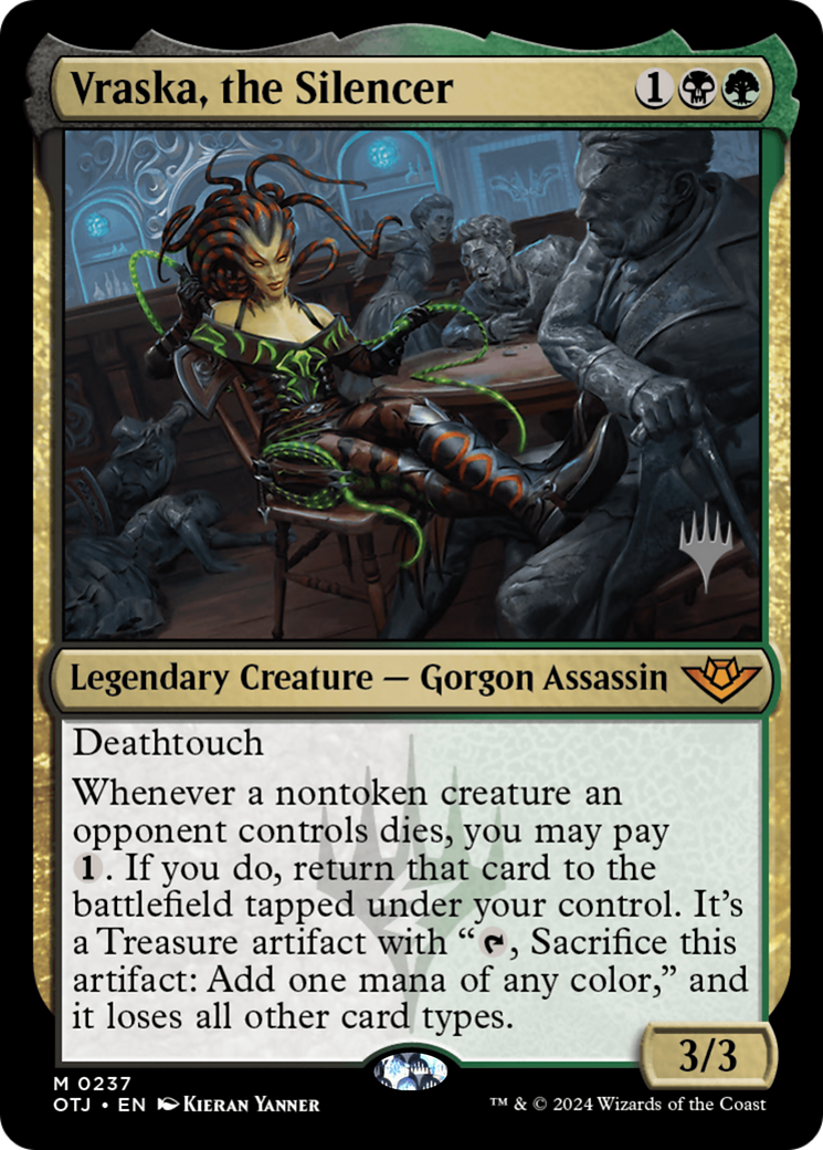 Vraska, the Silencer (PPOTJ-237P) -  Foil