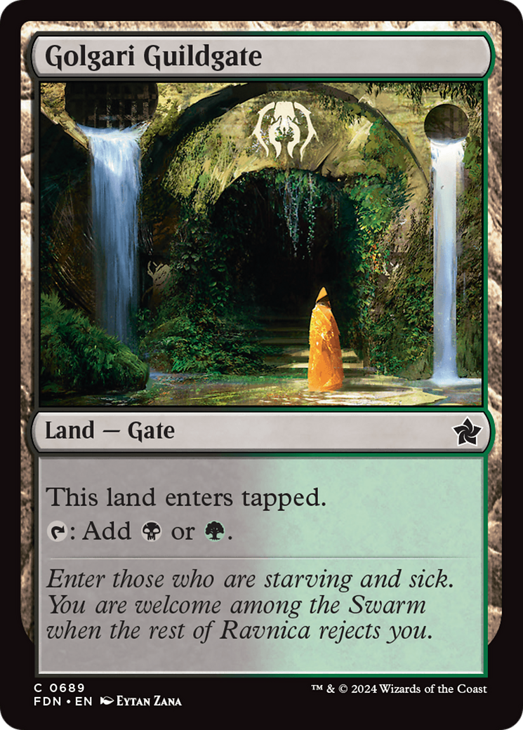 Golgari Guildgate (FDN-689) -