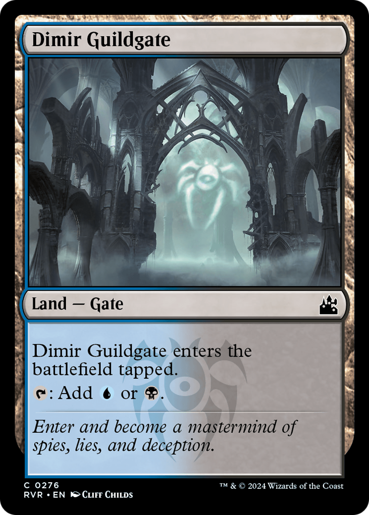 Dimir Guildgate (RVR-276) -  Foil