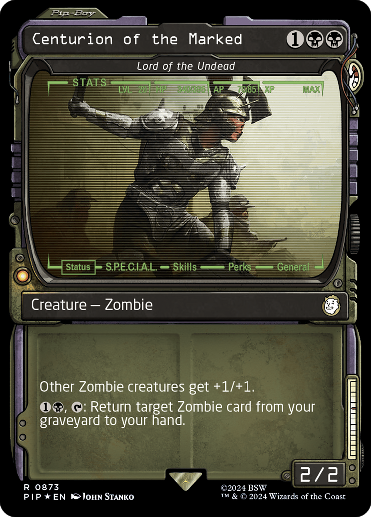 Lord of the Undead (PIP-873) -  / Centurion of the Marked: (Showcase) Foil