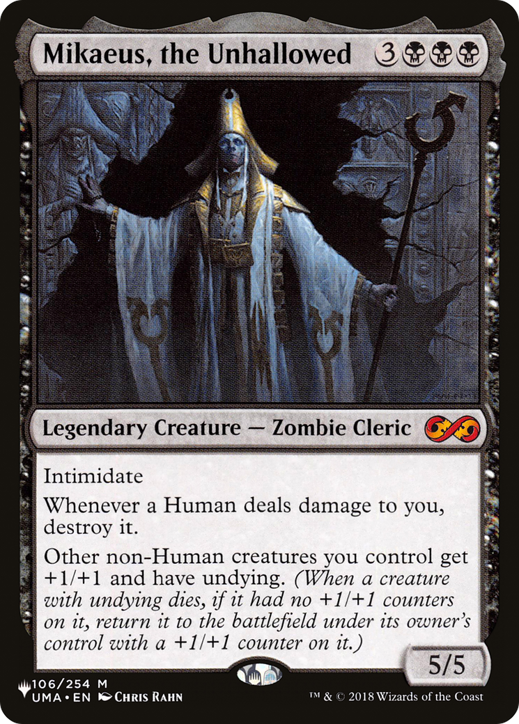 Mikaeus, the Unhallowed (LIST-UMA-106) -