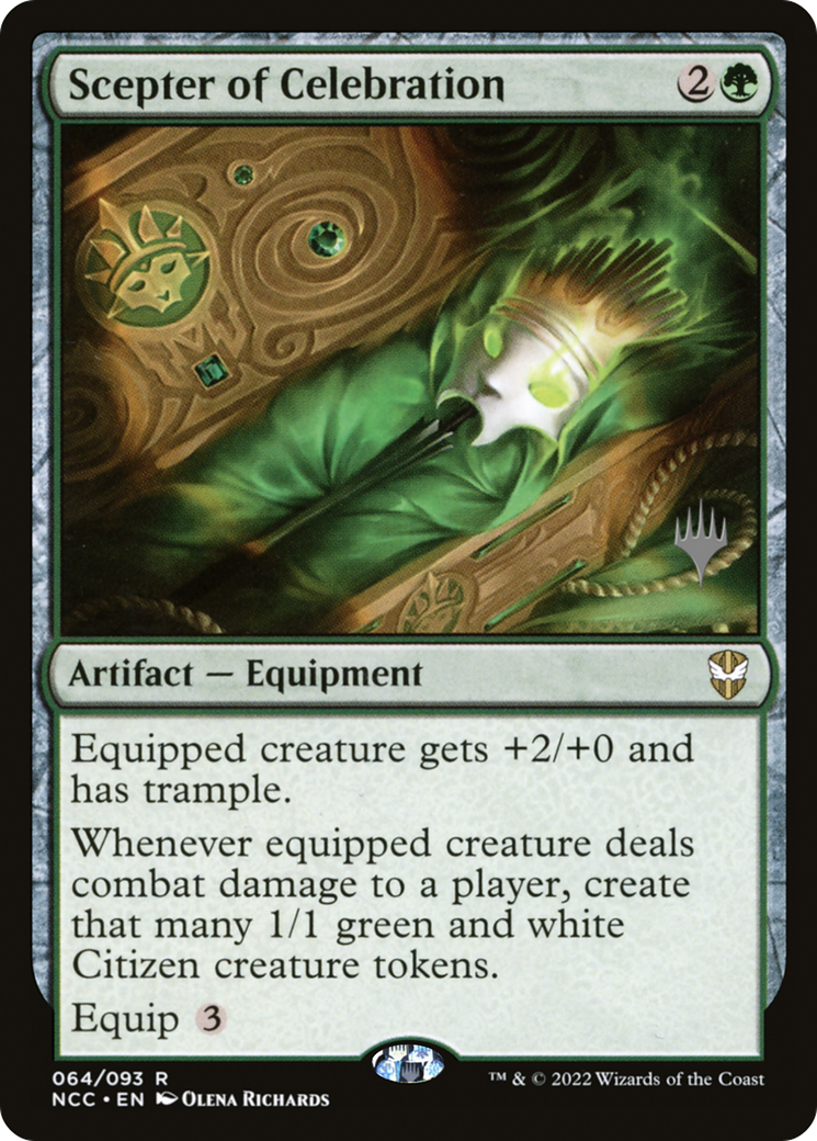 Scepter of Celebration (PPSNC-64P) -  Foil