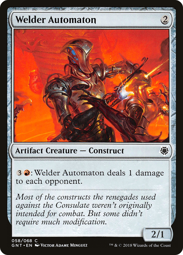 Welder Automaton (GNT-058) -