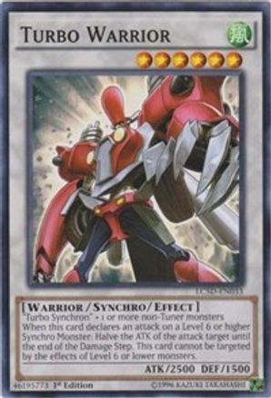 Turbo Warrior (LC5D-EN033) - Legendary Collection 5D's 1st Edition