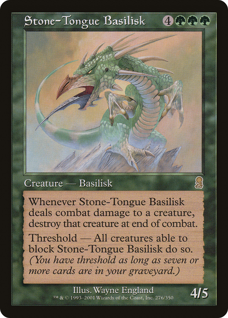 Stone-Tongue Basilisk (ODY-276) -