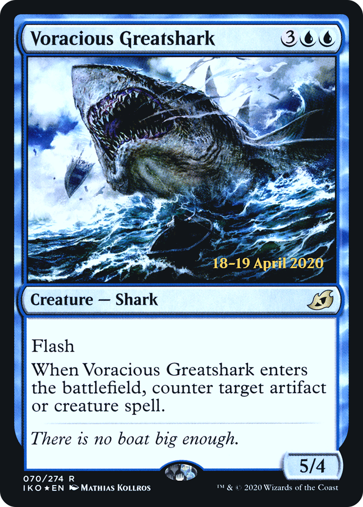 Voracious Greatshark (PRE-70S) -  Foil