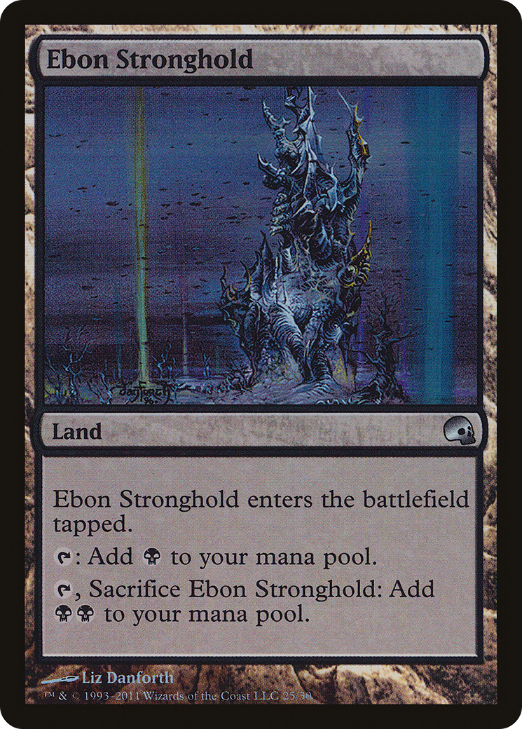 Ebon Stronghold (GRV-025) -  Foil