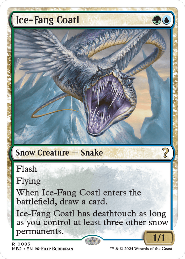 Ice-Fang Coatl (MB2-083) - : (snow)