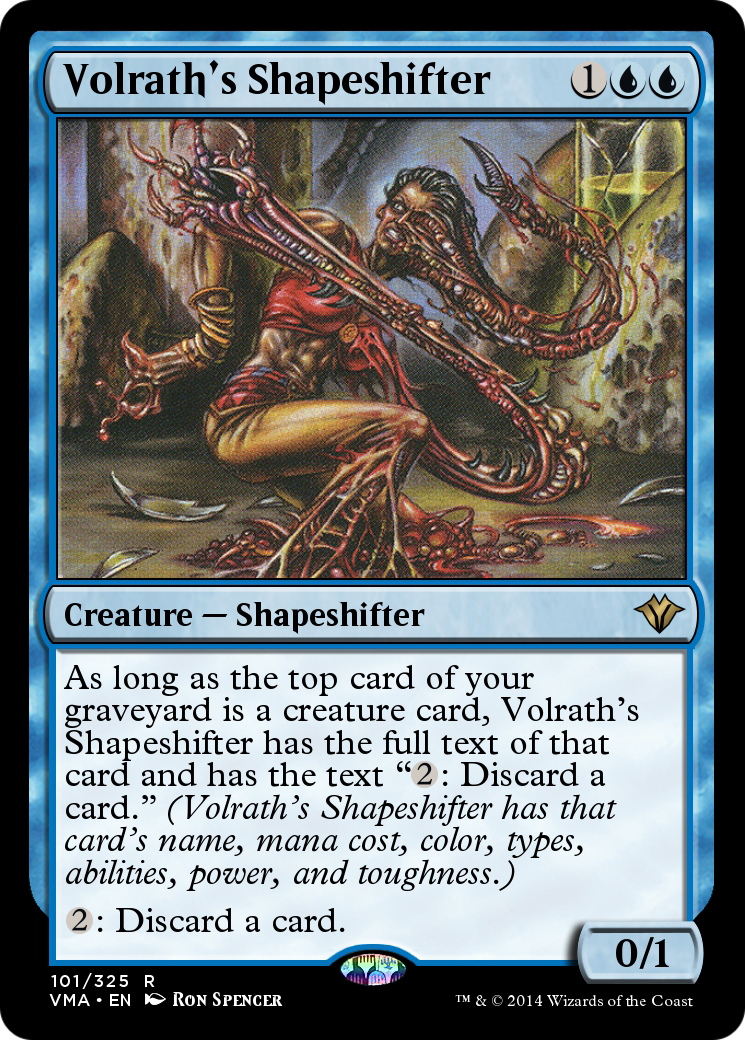 Volrath's Shapeshifter (VMA-101) -  Foil