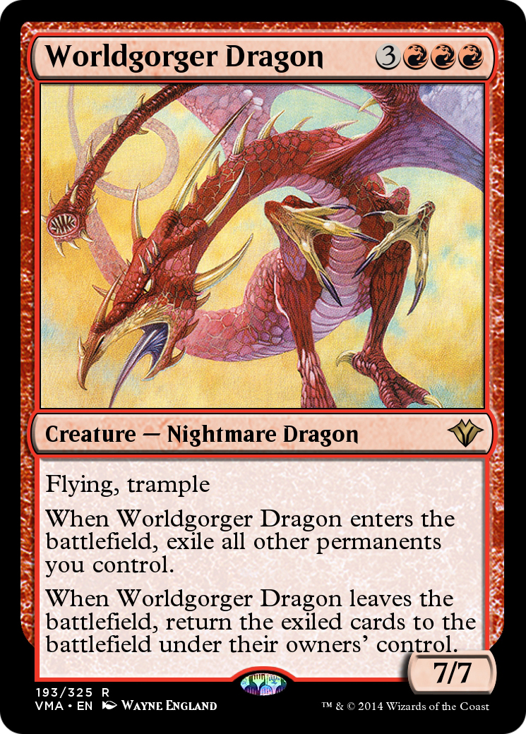 Worldgorger Dragon (VMA-193) -  Foil