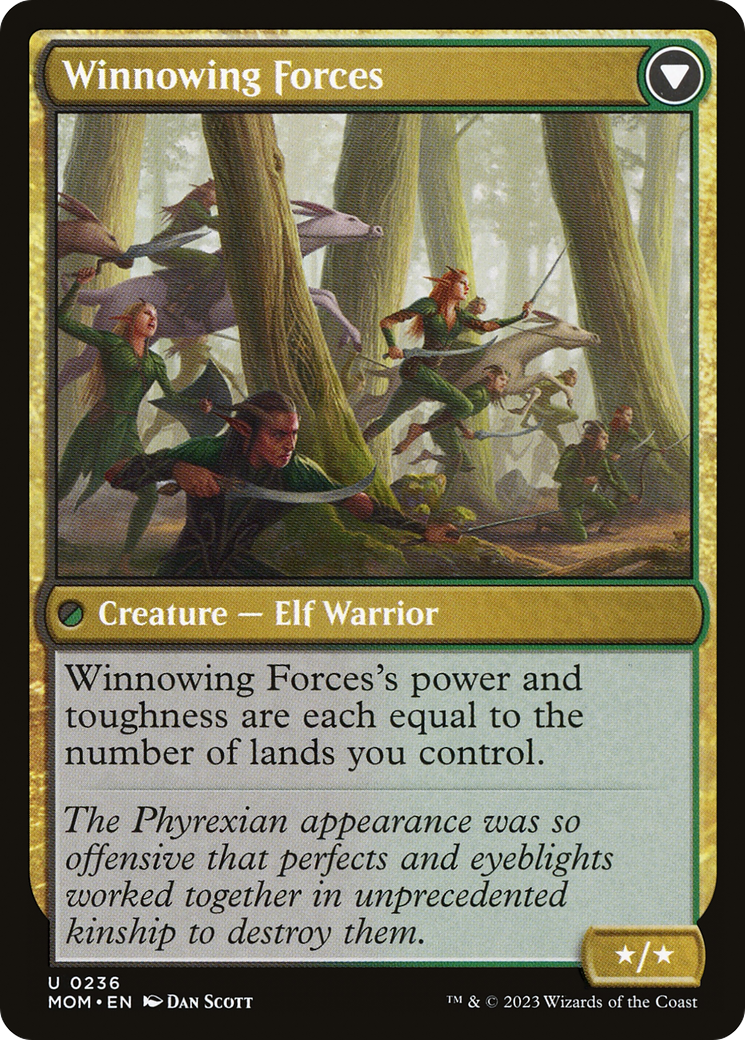 Invasion of Lorwyn // Winnowing Forces (MOM-236) -  Foil