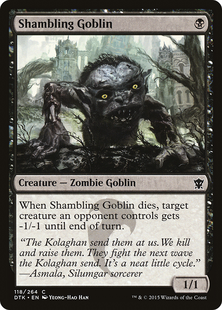 Shambling Goblin (DTK-118) -