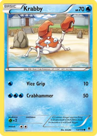 Krabby 13/119 -