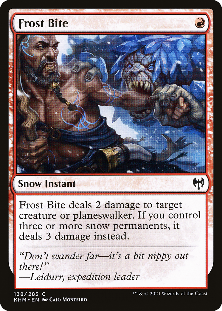 Frost Bite (KHM-138) - : (snow) Foil