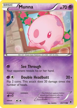 Munna 39/119 - Reverse Holofoil