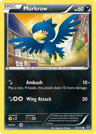 Murkrow 51/119 -