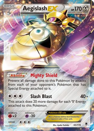 Aegislash EX 65/119 - Holofoil