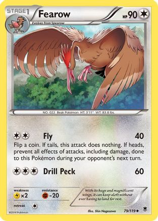 Fearow 79/119 -