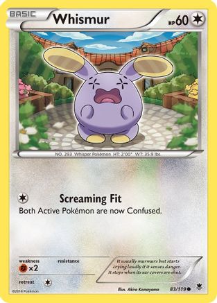 Whismur 83/119 -