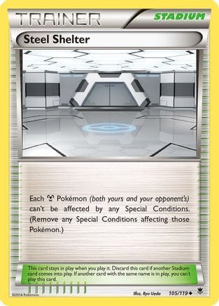 Steel Shelter 105/119 - Reverse Holofoil