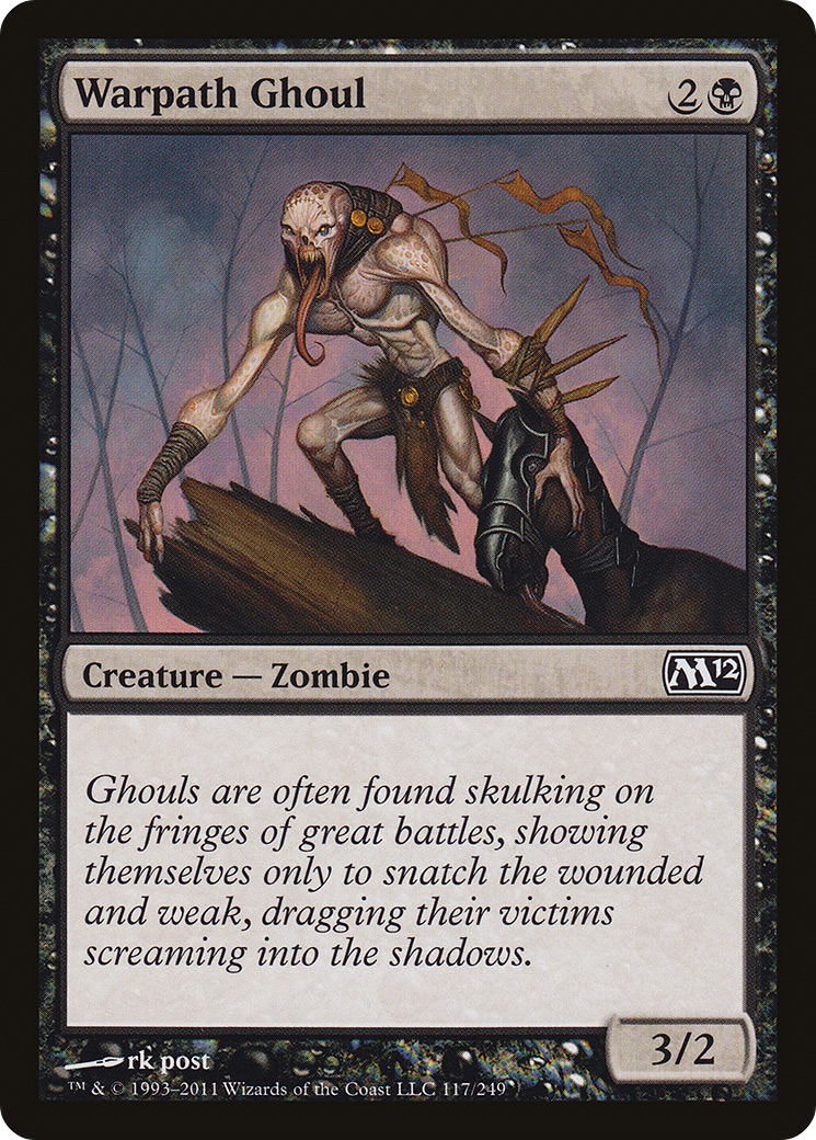 Warpath Ghoul (M12-117) -  Foil