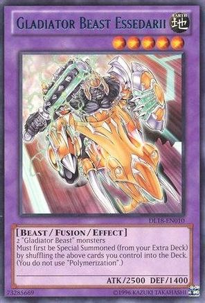 Gladiator Beast Essedarii (Blue) (DL18-EN010) - Duelist League Promo Unlimited