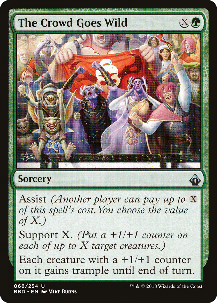 The Crowd Goes Wild (BBD-068) -  Foil