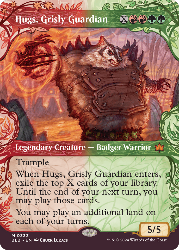 Hugs, Grisly Guardian (BLB-333) - : (Showcase) Foil