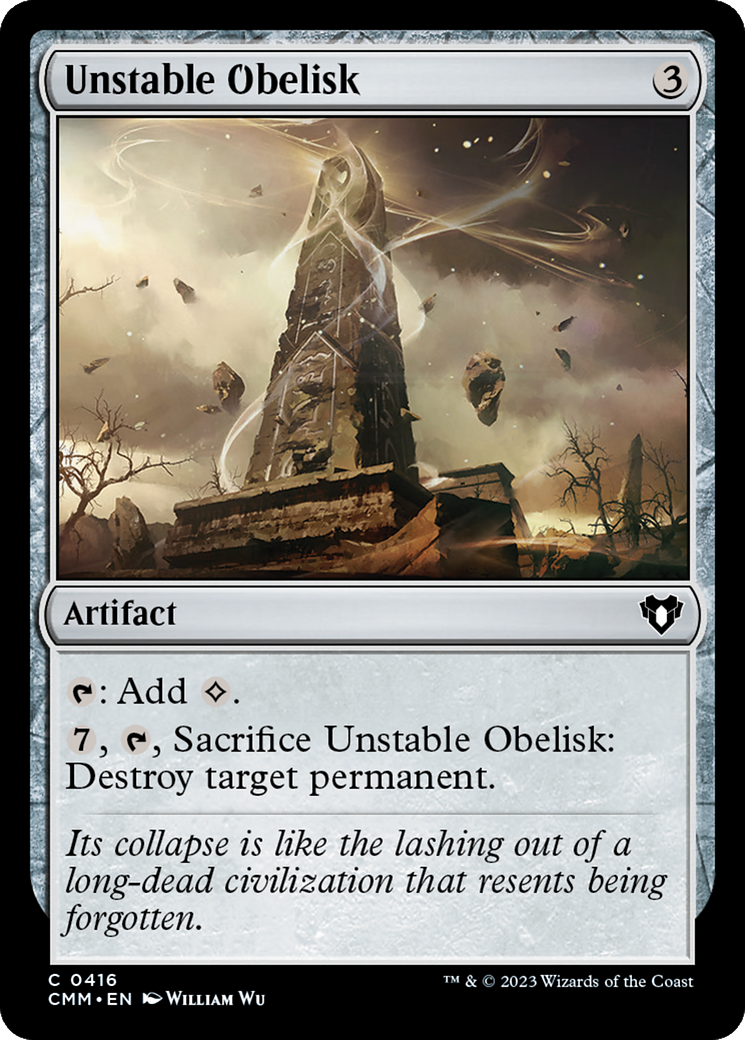 Unstable Obelisk (CMM-416) -  Foil