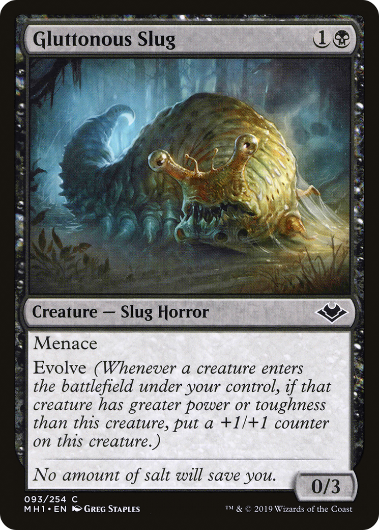 Gluttonous Slug (MH1-093) -  Foil