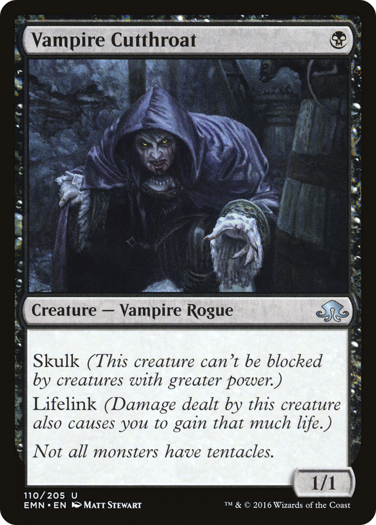 Vampire Cutthroat (EMN-110) -  Foil