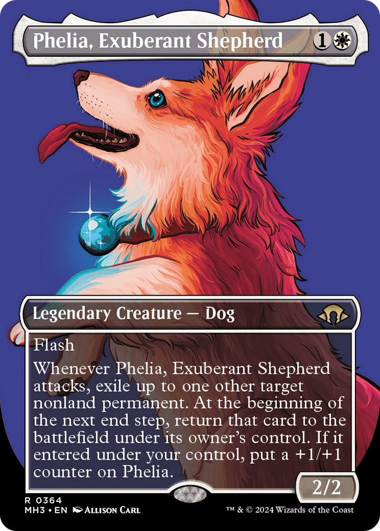 Phelia, Exuberant Shepherd (MH3-364) -  (Borderless) Foil