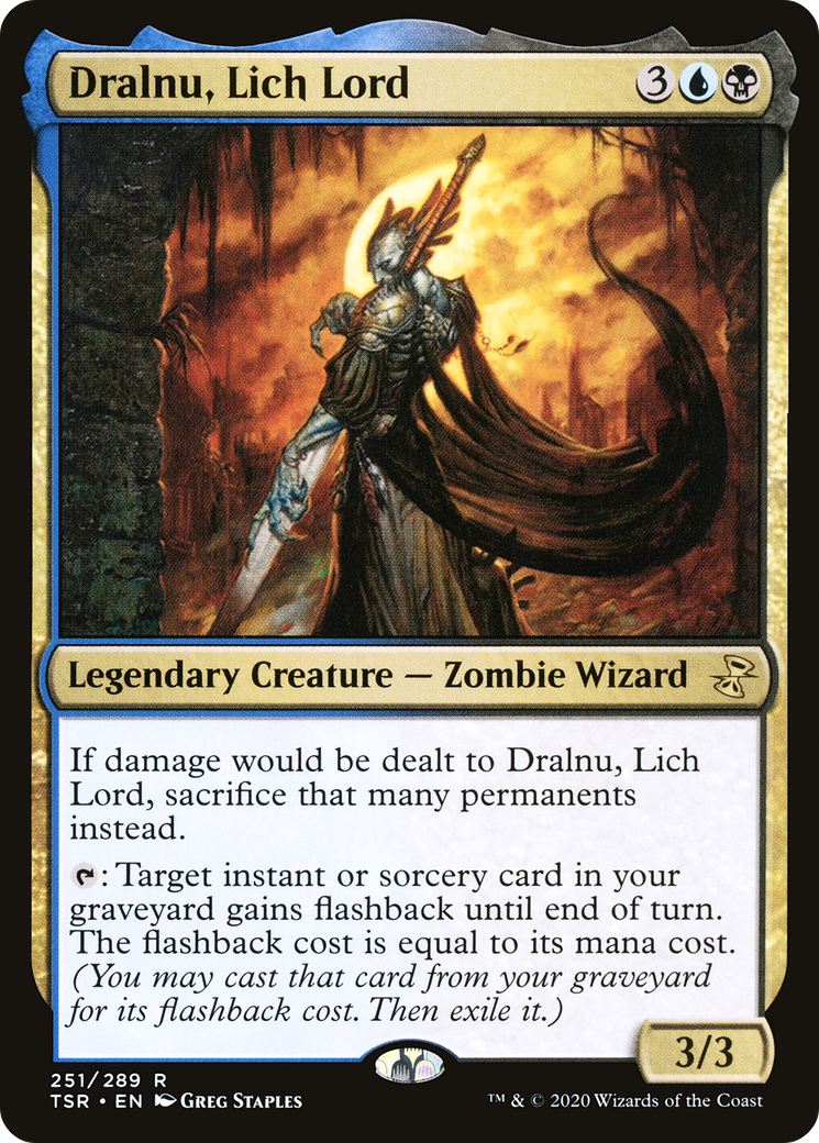 Dralnu, Lich Lord (TSR-251) -  Foil