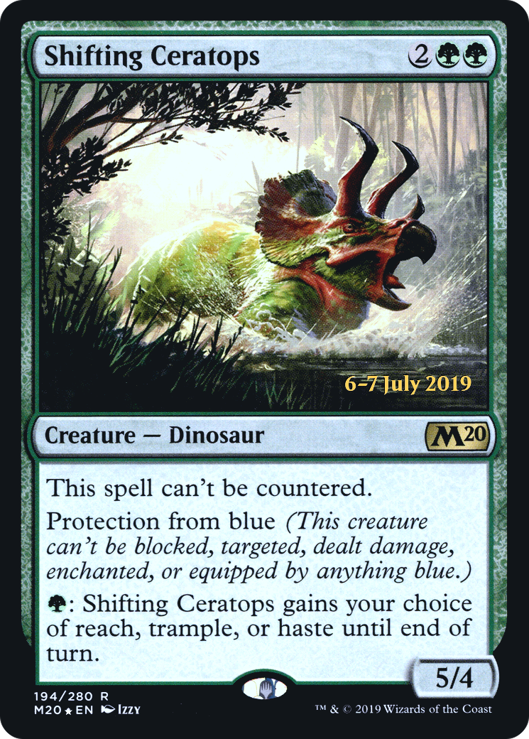 Shifting Ceratops (PRE-194S) -  Foil