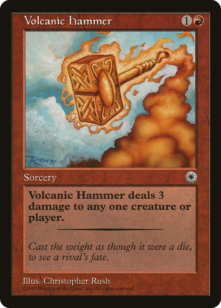 Volcanic Hammer (POR-154) -